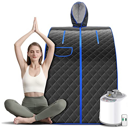 Portable Steam Sauna Spa, Personal Full Body Home Colla...