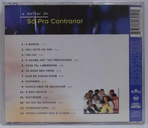 Cd só pra contrariar - mega hits melhores em Promoção na Americanas