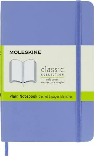 Cuaderno  Classic Azul Hortensia, 192 Páginas