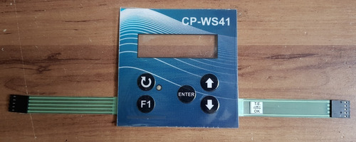 Etiqueta Frontal Teclado Com Membrana Para Clp - Cp-ws41/31