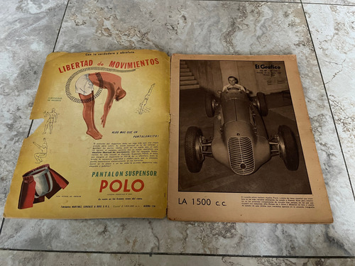 Boca Juniors Mario Boye Año 1947 El Grafico (Usado)
