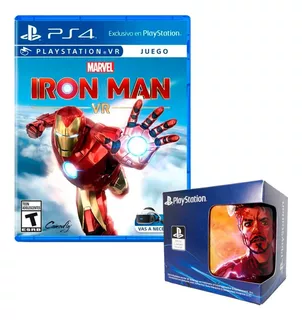 Marvel Iron Man Vr Playstation 4 Y Taza 1