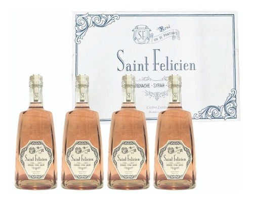 Vino Saint Felicien Rose Catena Zapata 750 Ml Caja X 4 