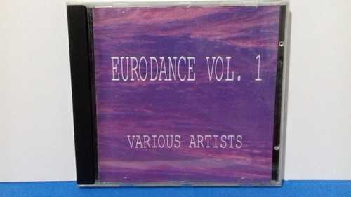 Cd Euro Dance Vol. 1 - Varios (importado - Rarissimo) 1996 (Usado)