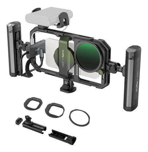 Kit De Vídeo Móvel Smallrig X Brandon Li Com Filtro Vnd 4596