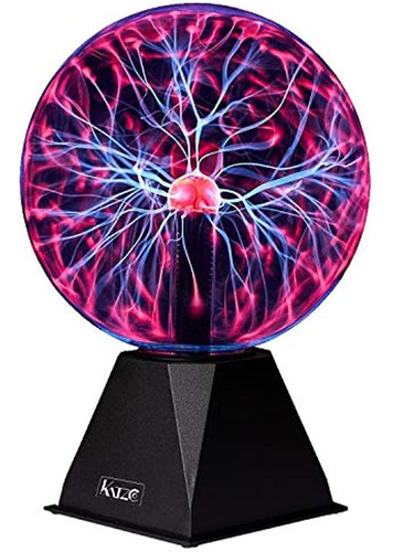 Katzco Plasma Ball Nebulosa De 7.5 Pul Thunder Lightning