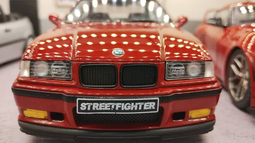 Miniatura Bmw E36 Coupe M3 Street Fighter 1994 1:18 Solido Miniatura Bmw E36 Coupe M3 Street Fighter 1994 1:18 Solido