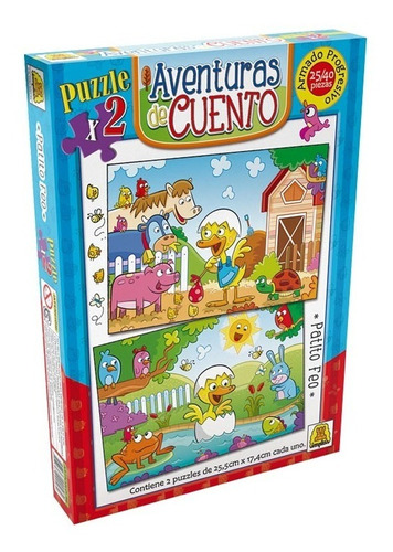 Puzzle X2 Aventuras De Cuentos Implas 