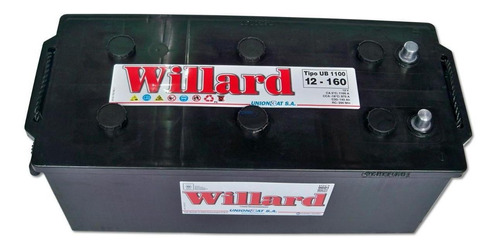 Bateria Willard Heavy Duty + Derecha Medida 518/215/226 12 X