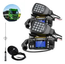 Comprar Kit 2 Rádios Veiculares 25w Quad Band Com Função Fm Km 50