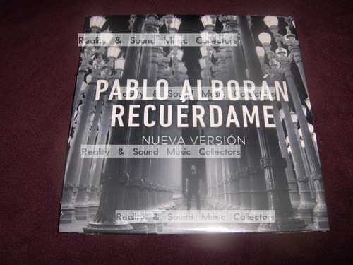 Pablo Alboran Recuerdame Cd Nueva Version De Coleccion