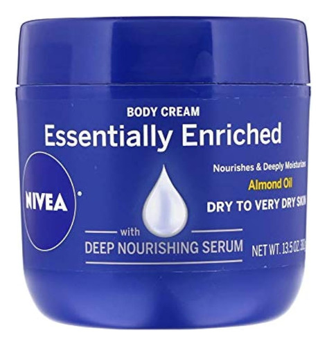 Nivea Crema Corporal Con Aceite De Almendras Esencialmente E