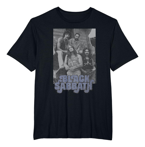 Playera Integrantes De Black Sabbath, Camiseta Leyendas Rock