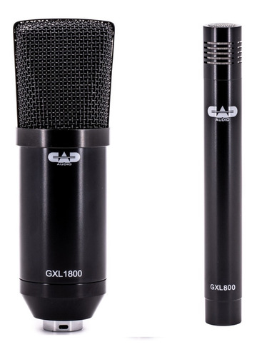 Set 2 Micrófonos Cad Condenser Gxl1800 Sp Grabacion/vivo Xlr