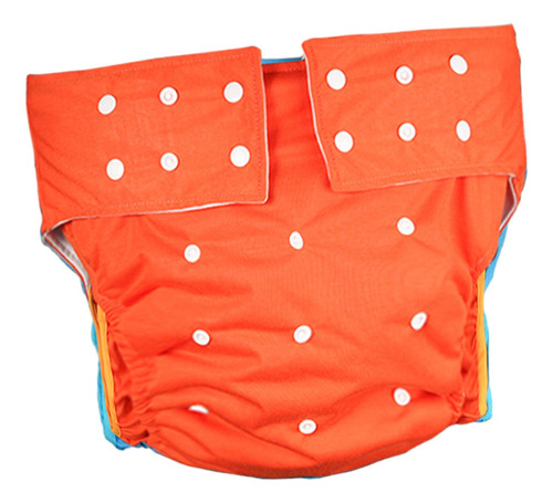Pantalones De Pañales Para Adultos, Ropa Interior Naranja