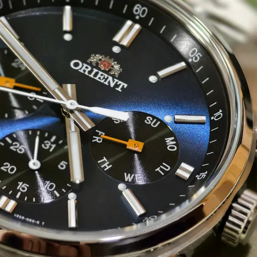 Orient Reloj Neo70's Panda Wv0021uz Azul Plateado Hombre