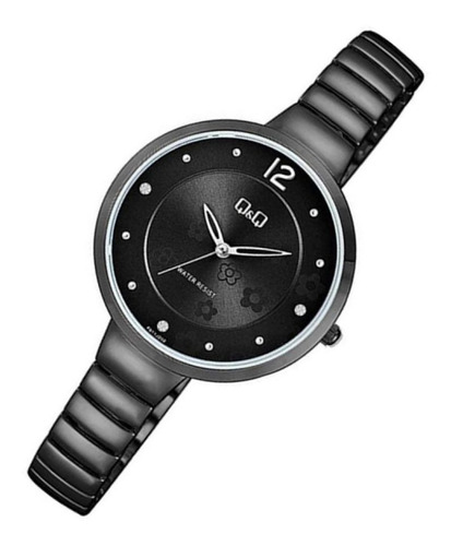 Reloj Para Mujer Q&q F611j412y Negro