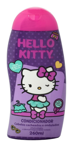 Imagem 3 de 3 de Kit Cabelo Cacheados E Ondulados Hello Kitty Cia Da Natureza