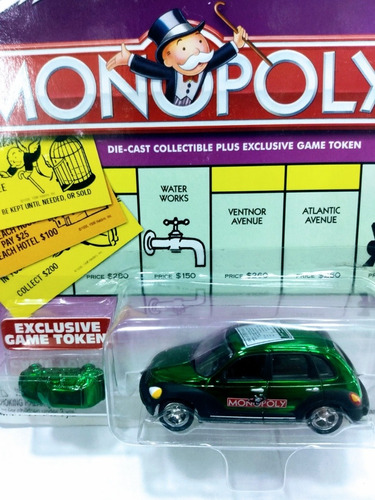 Carrito Johnny Lightning Monopoly Chrysler Pt Cruiser 1:64