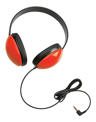 Califone Escuchar Primeros Auriculares En Rojo Conjunto De 2