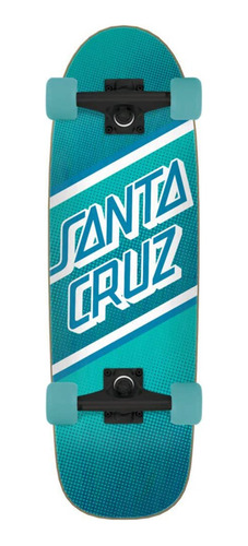 Santa Cruz Skateboard Cruiser Tonal Fade Street Skate 8.7 .