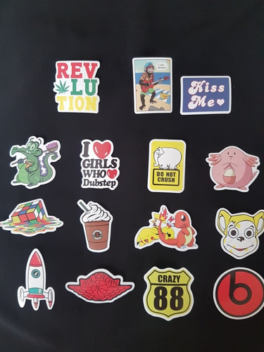50 Stickers Dc, Marvel, Star Wars, Laptop, Maleta.