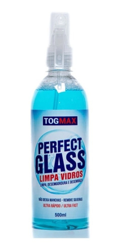 Limpa Vidro Desengordurante Perfect Glass 500ml Togmax 24004