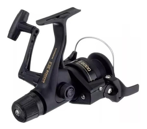Reel frontal Shimano IX IX2000R derecho/izquierdo color negro