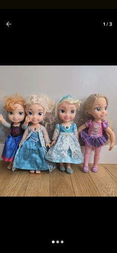 Muñeca Disney Anna & Elsa Bebé Reborn 32 Cm. (Usado)