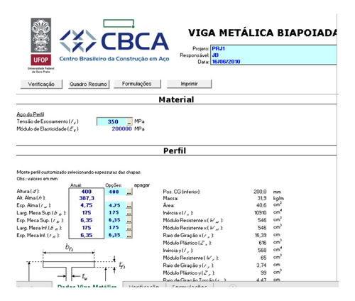 25 Planilhas Para Engenharia: Estruturas Metálicas
