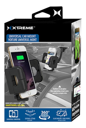 Soporte De Celular Para Carro Xtreme De Succión 360º Univers