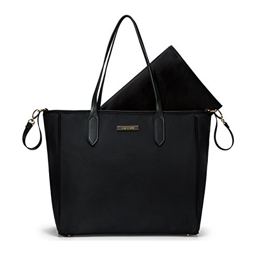 Diaper Bag Totes Monederos Grandes Para Mujer, Negro