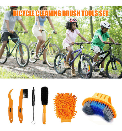 Cepillo De Limpieza De Bicicletas, Kit De Herramientas De Li