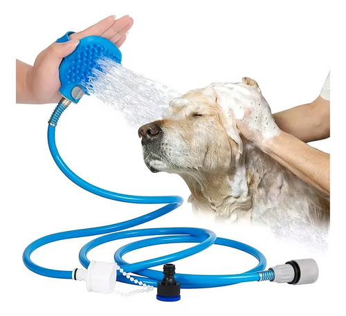Cepillo De Baño Multifuctional Para Mascotas Lavado Ducha 1