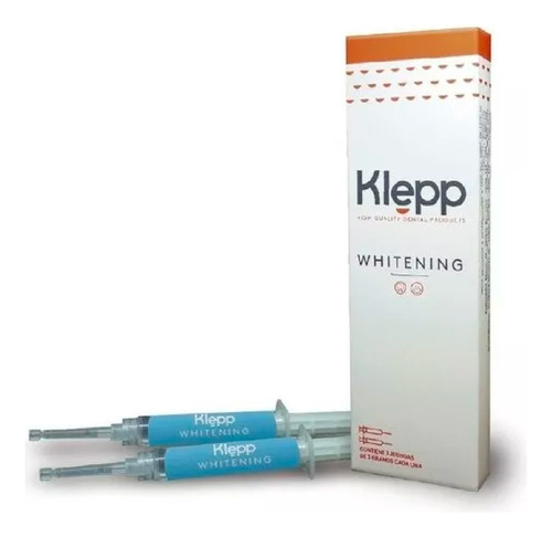 Blanqueamiento Dental Klepp Whitening 22% 2 Jeringas 3gr