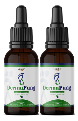 3x Dermafung 30ml Original - Formula Oficial - Envio Hoje