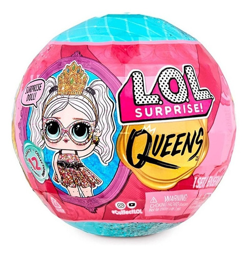 L.o.l Surprise Queens Dolls Con 9 Sorpresas