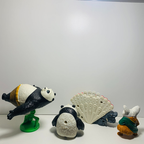 Kung Fu Panda 2 Muñecos Mcdonalds 2011 Colección Completa (Usado)