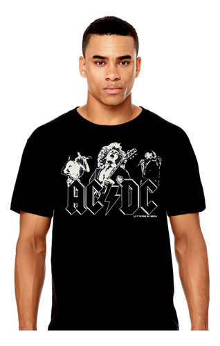 Ac Dc - Let There Be Rock - Rock - Polera
