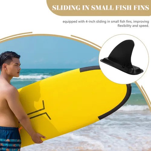 Plastic Sliding Surfboard Fin For Sup 1set Paddle Board Fin