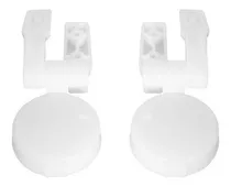 Comprar Set Repuesto Herraje Nylon Asiento Inodoro Redondo Daccord Color Blanco