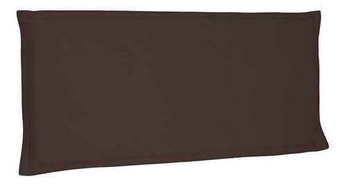 Painel Para Cama Box King Veneza Suede Café Cor Marrom