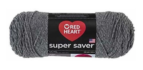 Hilo Super Ahorrador Corazon Rojo, Brezo Gris