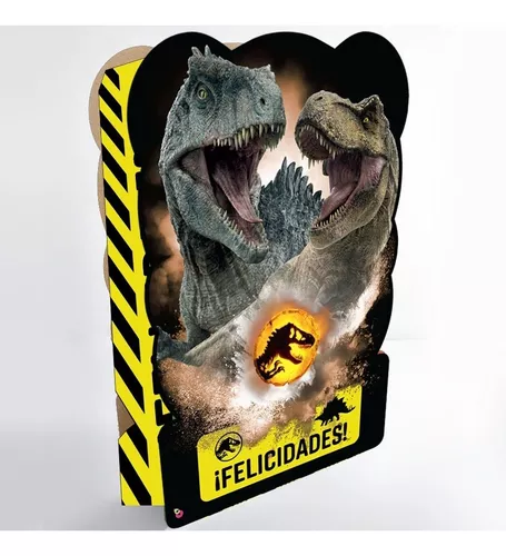 Piñata De Carton De Dinosaurios Jurassic World