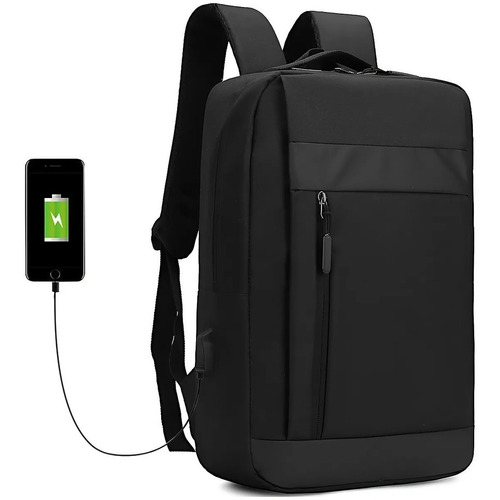 Mochila Unisex Segura Impermeable Porta Notebook Usb