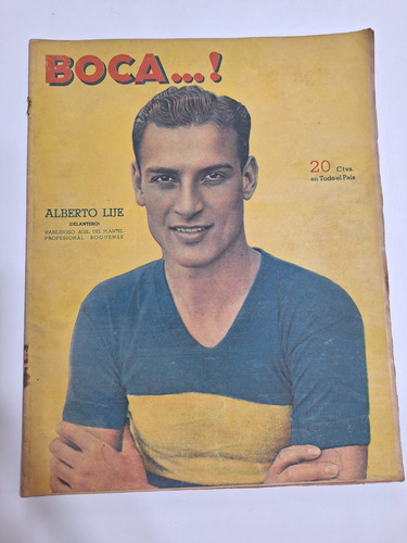 Antigua Revista Boca...! N°127 Año 1945 Le291