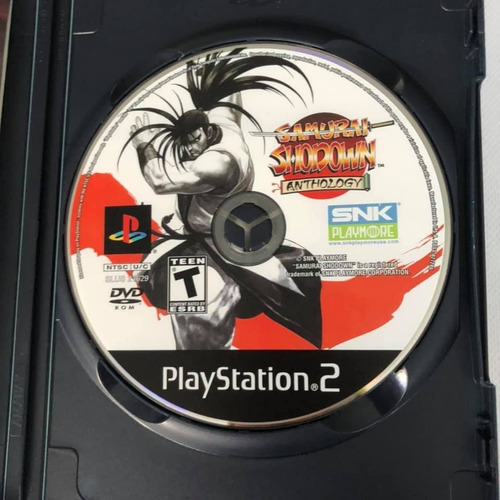 samurai shodown anthology ps2 coverl samurai shodown anthology ps2 coverl