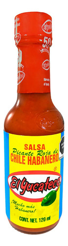 Salsa El Yucateco Habanera Roja 120ml