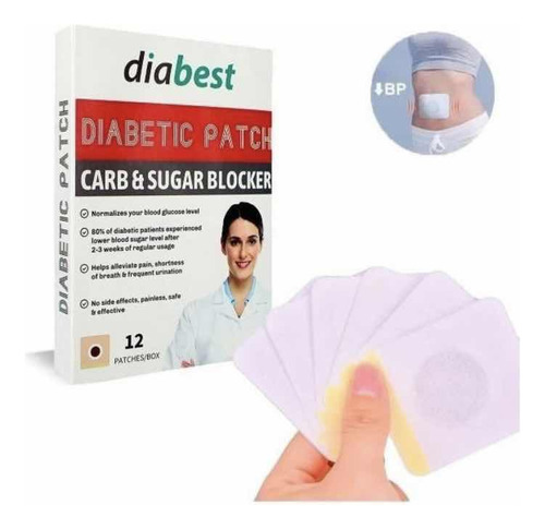 60 Parches Para Diabetes