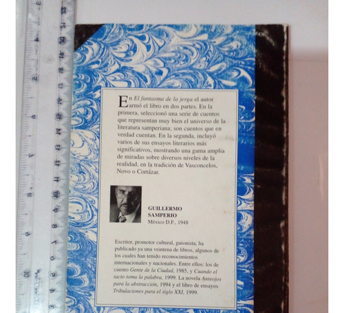El Fantasma De La Jerga Guillermo Samperio (Usado)